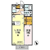 ソフィアルーチェ 207 ｜ 和歌山県和歌山市和歌浦東2丁目8-28（賃貸アパート1LDK・2階・41.76㎡） その2