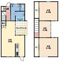 It’ｓ山 F ｜ 和歌山県岩出市山406（賃貸一戸建3LDK・1階・83.45㎡） その2