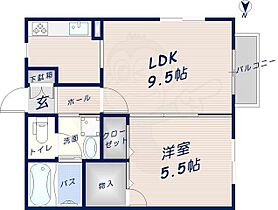 エスペランサＵ  ｜ 大阪府東大阪市吉田１丁目11番30号（賃貸アパート1LDK・2階・36.00㎡） その2