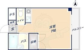 大阪府東大阪市西石切町４丁目3番6号（賃貸マンション1R・2階・19.88㎡） その2