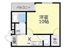 大阪府東大阪市岩田町１丁目2番2号（賃貸アパート1K・2階・29.00㎡） その2