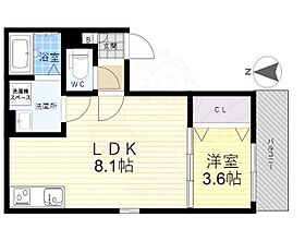 大阪府東大阪市花園本町１丁目（賃貸アパート1LDK・2階・29.60㎡） その2