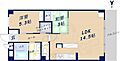 若草ハイツB棟6階6.9万円