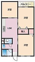 マンション戎塚 101 ｜ 和歌山県和歌山市内原849-1（賃貸マンション3LDK・1階・50.80㎡） その2