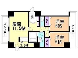 サンコート南8条 2階