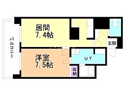 しんたくハイツ南大通S 4階