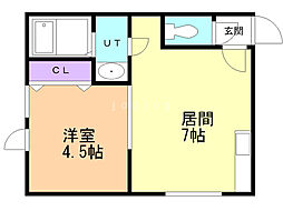 デュークＹＫ二十四軒 3階