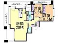 じょうてつドエル・アイム知事公館13階15.3万円