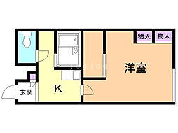 レオパレスカーサ藻岩 2階