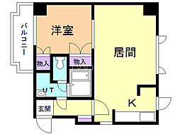 プラザ中島公園 3階/301