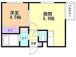 ルフト琴似 3階