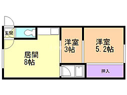 L’ouest円山(ルウエスト円山) 1階
