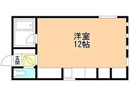 フォルミカ ワンルームの間取図画像