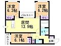 BRAMA南11条2階13.8万円