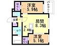 SーRESIDENCE二十四軒avelis(アヴェリス)3階11.5万円
