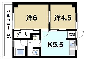 コーポ西口  ｜ 京都府木津川市木津神田（賃貸アパート2K・2階・32.00㎡） その2