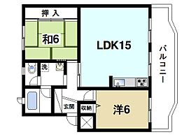 奈良県奈良市三松2丁目（賃貸マンション2LDK・1階・64.45㎡） その2