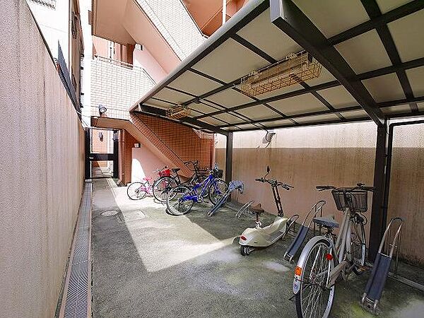 画像14:大切な自転車が管理しやすい駐輪場です