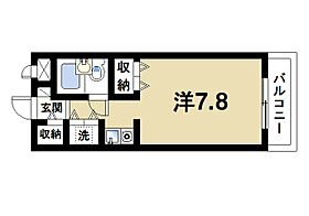 奈良県奈良市西木辻町（賃貸マンション1R・7階・23.25㎡） その2