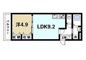 奈良県生駒郡安堵町大字東安堵（賃貸アパート1LDK・3階・34.21㎡） その2