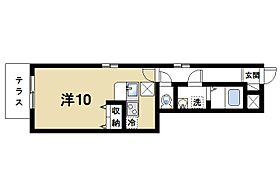 奈良県奈良市南紀寺町3丁目（賃貸アパート1R・1階・26.10㎡） その2