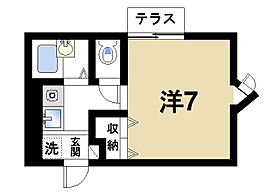 奈良県奈良市青野町2丁目（賃貸アパート1R・1階・23.50㎡） その2