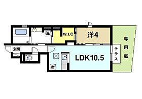 奈良県大和郡山市九条町（賃貸アパート1LDK・1階・41.52㎡） その2