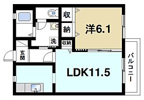 奈良県奈良市平松5丁目（賃貸アパート1LDK・2階・41.50㎡） その2