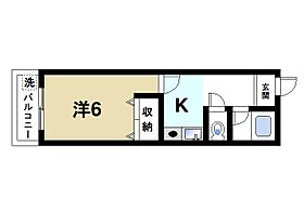 奈良県奈良市三条町（賃貸マンション1K・6階・22.95㎡） その2