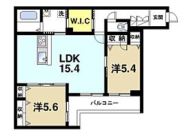 奈良県奈良市三条本町（賃貸マンション2LDK・4階・68.66㎡） その2