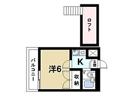 奈良県生駒市東松ケ丘（賃貸アパート1K・2階・16.20㎡） その2