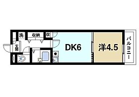 ＴＭビル  ｜ 奈良県奈良市法華寺町（賃貸アパート1DK・2階・26.38㎡） その2