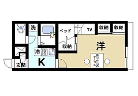 レオパレスブラッサム木津  ｜ 京都府木津川市木津清水68（賃貸アパート1K・1階・21.81㎡） その2