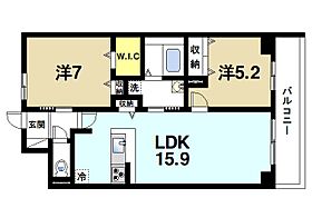 セレニティプレイス 桂  ｜ 奈良県桜井市大字川合（賃貸マンション2LDK・5階・63.24㎡） その2