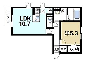 奈良県奈良市尼辻北町（賃貸アパート1LDK・1階・42.07㎡） その2