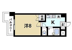 ニューコーポラス新大宮  ｜ 奈良県奈良市芝辻町4丁目（賃貸マンション1K・8階・26.50㎡） その2