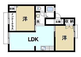 奈良県奈良市学園中3丁目（賃貸アパート2LDK・1階・53.46㎡） その2