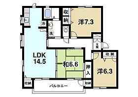 PLUSI  ｜ 奈良県奈良市法蓮町（賃貸アパート3LDK・2階・78.00㎡） その2