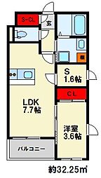 リアンレガーロ井尻駅前壱番館 2階