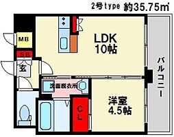 BUREEDS大橋 2階