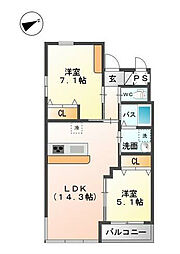 福岡市地下鉄空港線 室見駅 徒歩14分