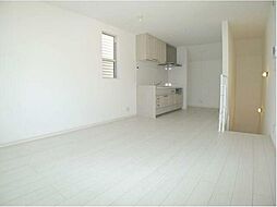 京王井の頭線 東松原駅 徒歩2分の賃貸アパート 1階1SLDKのリビング/ダイニング