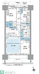 パークホームズ杉並上荻 5階3LDKの間取り