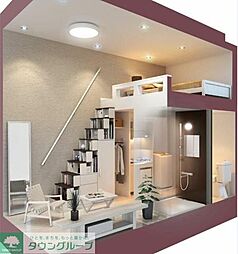 ハーモニーテラス南阿佐ヶ谷 105 1階ワンルームのリビング/ダイニング