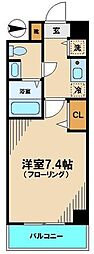 間取図画像 1K