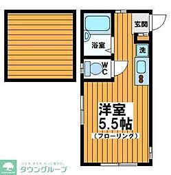 サンシャイン荻窪 ワンルームの間取図画像