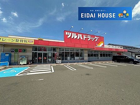 ツルハドラッグ多賀城町前店 徒歩11分。 870m