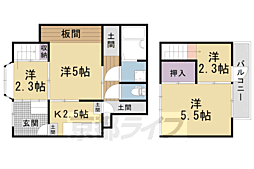 🉐敷金礼金0円！🉐壬生西大竹町貸家