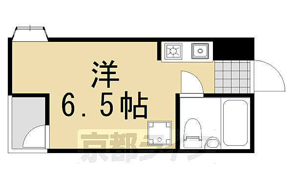 ＲＩＮ’Ｓコーポラティヴハウス 305｜京都府京都市西京区嵐山朝月町(賃貸マンション1K・3階・18.00㎡)の写真 その2