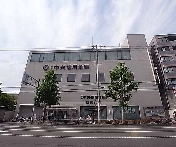 画像9:京都中央信用金庫 西院支店まで107m 四条佐井通西側にございます。京都ライフ西院店の北向かいです。